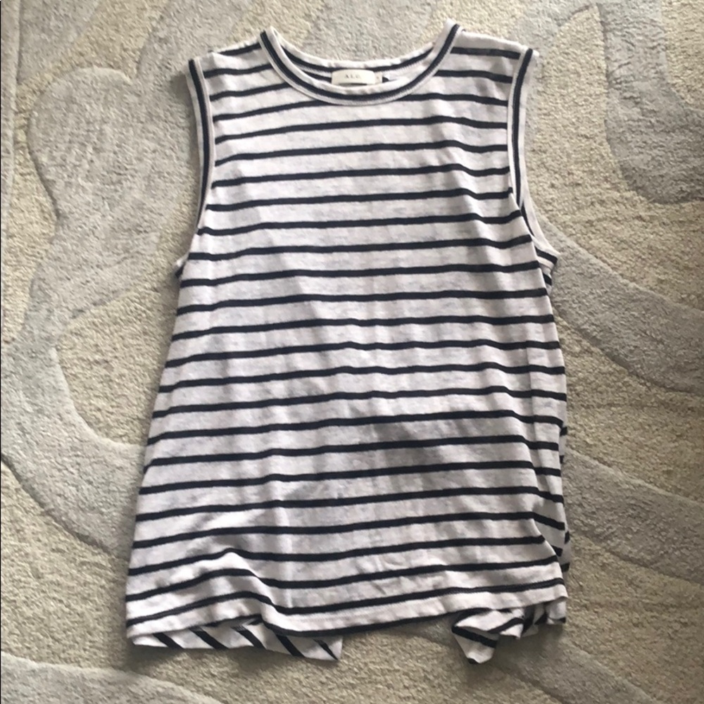 ALC striped top, perfect condition!